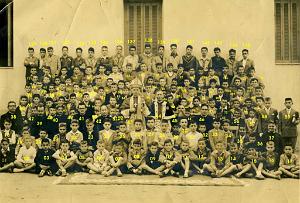 BOUISSEVILLE ECOLE ST AUGUSTIN 1953 XXX LES PENSIONNAIRES